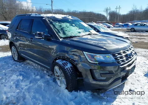 2016 Ford Explorer Xlt из США, поврежденный, VIN 1FM5K8D88GGC63400